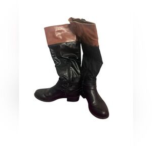 Rampage Black with Brown Boots